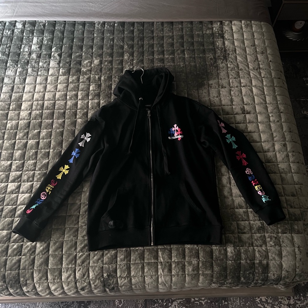 Chrome Zip Up